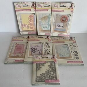Crafter's Companion Garden Party Craft Die & Stamp Bundle Lot 7 Sara Davies New